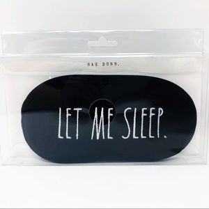 Rae Dunn LET ME SLEEP Sleeping Mask